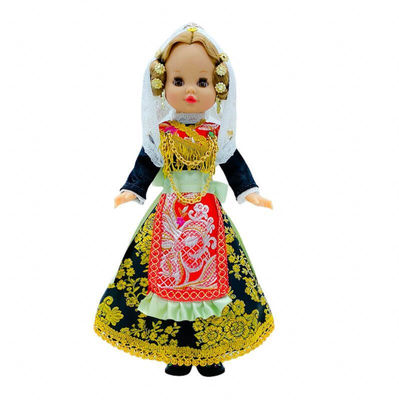 Vestido Charra muñeca colección Sintra, Simona Folk Artesanía, Mari&#39;s, Pepa&#39;s,