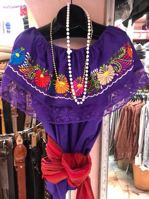 Vestido Mexicano Para Mujer - Foto 4