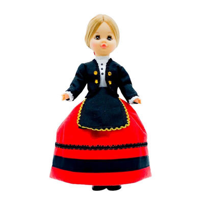 Vestido Montañesa muñeca colección Sintra, Simona Folk Artesanía, Mari&#39;s,
