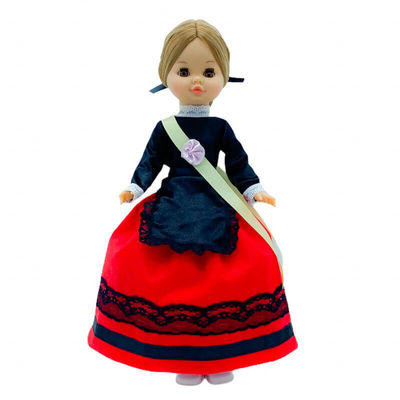 Vestido Palentina muñeca colección Sintra, Simona Folk Artesanía, Mari&#39;s,