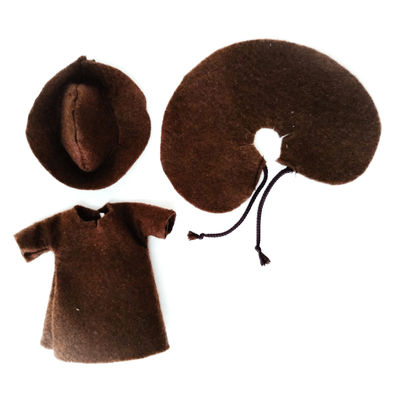 Vestido regional Peregrino muñeca Mini Cocoletas Folk Artesanía o clásica de 15