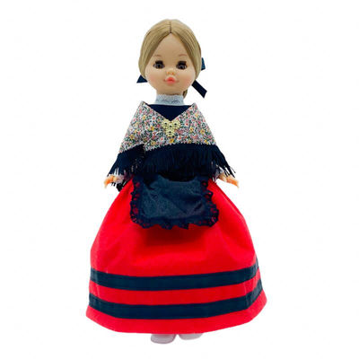 Vestido Riojana muñeca colección Sintra, Simona Folk Artesanía, Mari&#39;s, Pepa&#39;s,