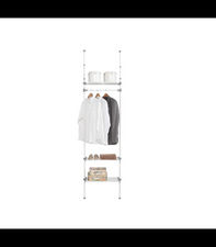 Vestidor para dormitorio 3 baldas acabado blanco 240/280 cm(alto)68 cm(ancho)25