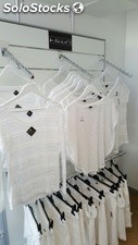 Vêtements 100% coton blancs