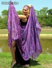 Véu de seda para dança do ventre - efeitos especiais - Foto 3