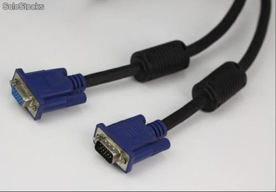 Vga Cable hd 15m/f 3+4+2 Ferrite - cg342ad