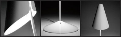 Vibia I.Cono Lampe De Table 56cm 1xE14 46w Laqué Blanc Mate - Photo 3