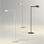 Vibia Swing Lámpara De Lampadaire LED 1x5,25w Diffuseur Orientable Chr - 1