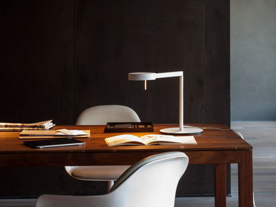 Vibia Swing Lampe De Table LED 1x5,25w Diffuseur Orientable Chrome - Photo 4