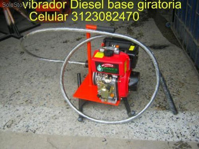 Vibrador para concreto Motor Diesel