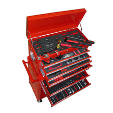vidaXL Caixa de ferramentas de 250 peças com 7 compartimentos