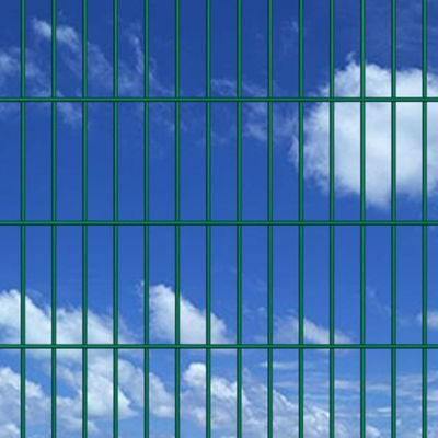 vidaXL Panneaux de clôture 2D pour jardin 2008x830 mm 30 m Vert - Photo 2