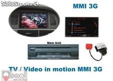 Video in motion Audi con mmi3g