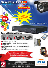 Video surveillance pack 4 cameras