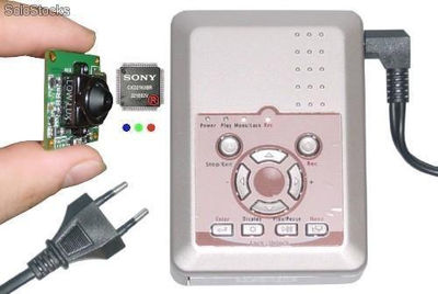 Videoüberwachungstechnik prof. - Sony EXview-Tag/Nacht-Minikamera-Modul + Minirecorder