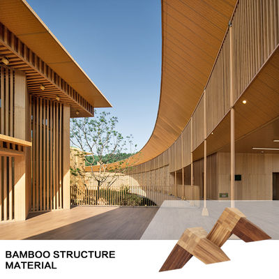 Vigas de bambú vigas decorativas tabla de bambú paneles para construir casa