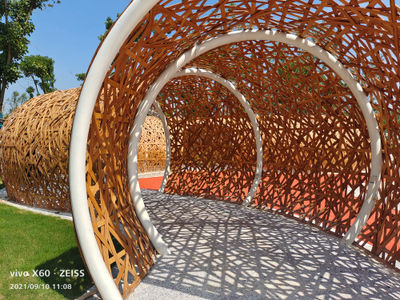 Vigas de bambú vigas decorativas tabla de bambú paneles para construir casa - Foto 4