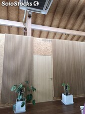 Vigas decorativas, tableros y paneles bambú Panel de techo