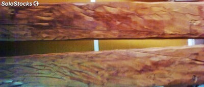 Vigas y paneles imitación madera 3 euros metro - Foto 4