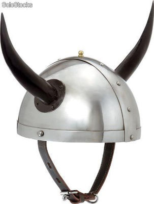 Viking metal helmet