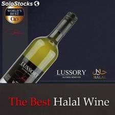 Vin Blanc Lussory sans alcool avec Certificat Halal 0,0%