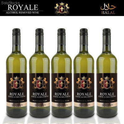 Vin Blanc Royale sans alcool avec Certificat Halal 0,0%