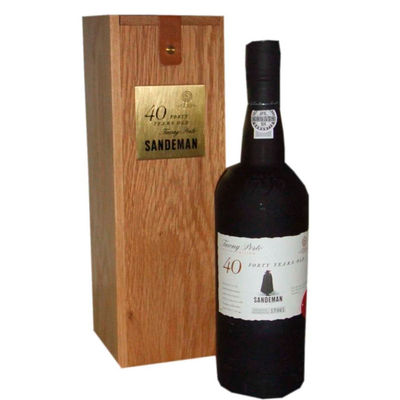 Vin Oporto Sandeman 40 années 0,75 Litros 20º (R) + Cas 0.75 L.