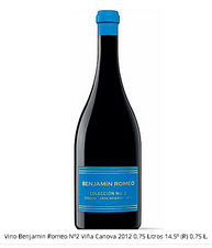 Vino Benjamin Romeo Nº2 Viña Canova 2012