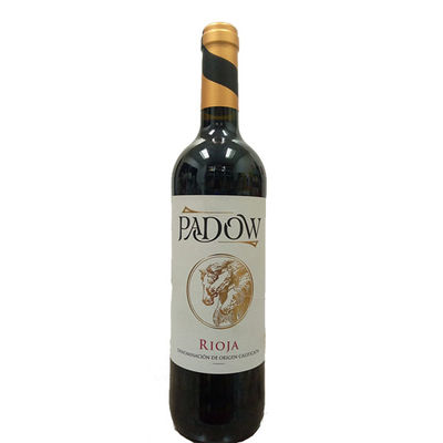 Vino Tinto Joven Rioja Padow Botella 75cl