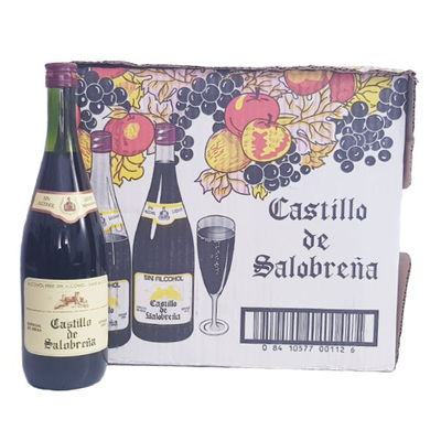 Vino Tinto sin alcohol Castillo de Salobreña Botella litro - Foto 3