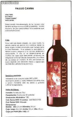 Vinos de Rioja (España) Necesitamos distribuidores en Mexico