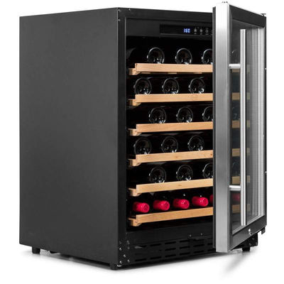 Vinoteca integrable bajo cocina 50 botellas vx50gc 1t puerta inox - Foto 2