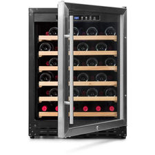 Vinoteca integrable bajo cocina 50 botellas vx50gc 1t puerta inox