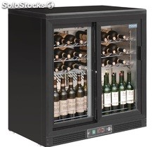 NEVERA PARA VINOS ENCASTRABLE 168 BOTELLAS VX168GC 1T PUERTA INOX