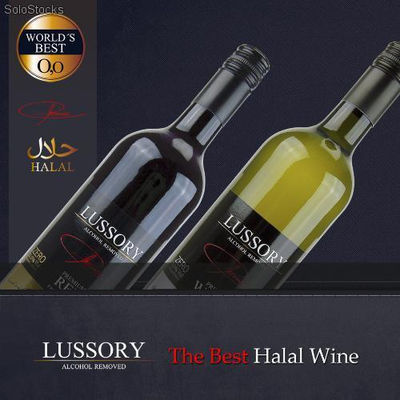 Vins Lussory sans alcool avec Certificat Halal 0,0%
