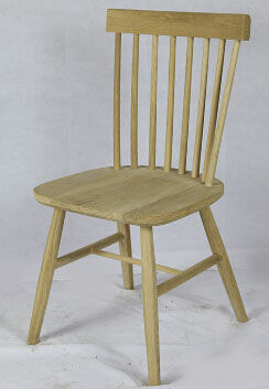 Vintage chaise en bois - Photo 2