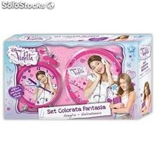 Violetta Disney Geschenk-Set (Wecker + Spardose)