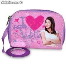 Violetta Disney Porte-monnaie avec miroir