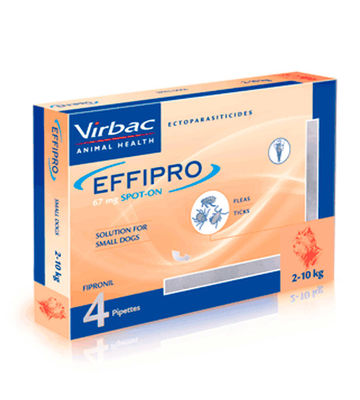 Virbac Effipro Dogs 2 -10 Kg 24.00 Pipette