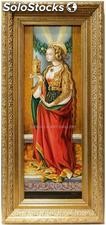 Virgen | Pinturas de escenas religiosas en óleo sobre tabla
