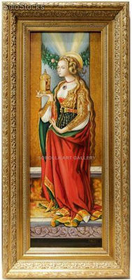 Virgen | Pinturas de escenas religiosas en óleo sobre tabla