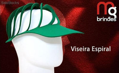 Viseira em eva Modelo Espiral