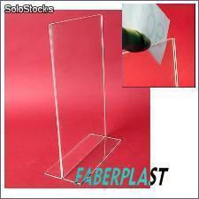 Visual Plexiglas porta ambos os lados 10x15 cm verticais - Foto 2