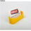 Visual porta amarela acrílico cartões horizontais brilho 10,5 centímetros - Foto 2