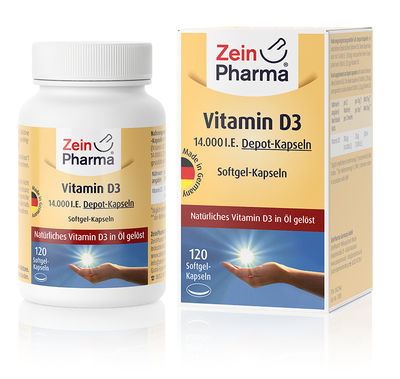 Vitamin D3 14.000 IE 120 Softgels