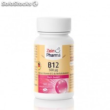 Vitamine B12 -500 μg 60 comprimés à sucer