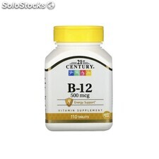 Vitamine B12 - 500 mcg, 110 tablets