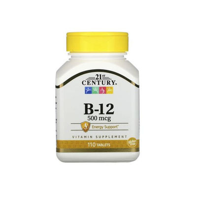 Vitamine B12 - 500 mcg, 110 tablets