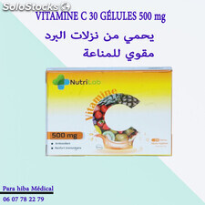 Vitamine c 30 gélules 500 mg