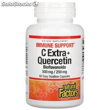 Vitamine C Extra + Quercétine 500 mg 60 caps